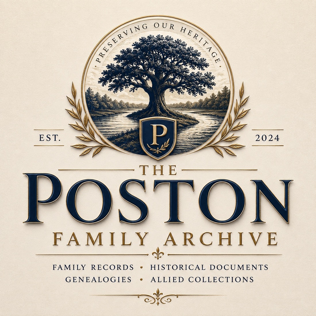 The Poston Family Archive emblem
